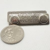 Name Badge (Metal L45x13mm)