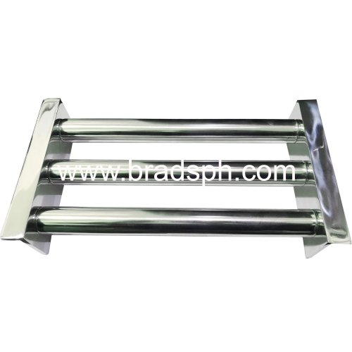 280mm Single Layer, Rectangular Magnetic Grate with Angled Frames