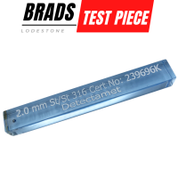 Metal Detector Test Stick - Hi Visibility Acrylic
